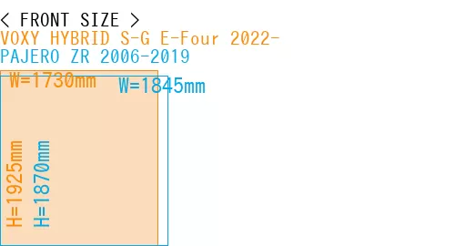 #VOXY HYBRID S-G E-Four 2022- + PAJERO ZR 2006-2019